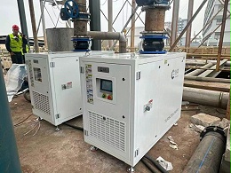 绍兴某家紡37KW空气悬浮风机2台调试完成